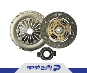 دیسک و صفحه ( کیت کلاچ ) چهار فنر دوبل پژو 405 و پژو پارس و سمند 0670302999 ایساکو