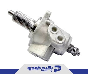 شیرفرمان هیدرولیک ( طرح قدیم با شفت هزار خار جک از بیرون ) پژو 405 - سمند - پارس 1107114 اماتا صمد