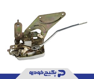 قفل درب عقب چپ جدید ( برند METEC ) پراید 1401069 اماتا صمد