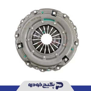 دیسک و صفحه و بلبرینگ کلاچ ( کیت کلاچ ) با بلبرینگ بدون شاخک R2 پژو 206 تیپ 5 و 6 - 209903 جی ای اس پی
