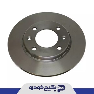 دیسک ترمز چرخ جلو ( یک عدد ) پژو 206 تیپ 5 - 207 - رانا 259715 جی ای اس پی