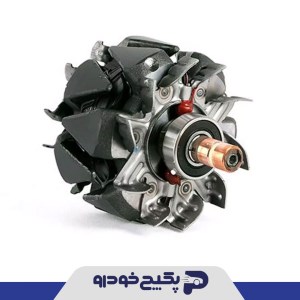 روتور دینام ( 90 امپر قطر 17 میلیمتر ) ارمیچر دینام پژو 405 پارس R2 روا تیبا پراید 409160 جی ای اس پی