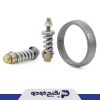 کیت کامل گلویی اگزوز ( با پیچ و مهره ) پژو 405 و پارس و سمند 409603 جی ای اس پی