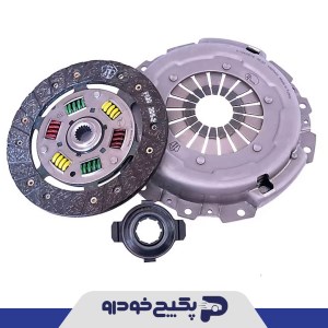 دیسک و صفحه و بلبرینگ کلاچ طرح لوک( کیت کلاچ ) با بلبرینگ پژو 405 و پارس و سمند 479901 جی ای اس پی