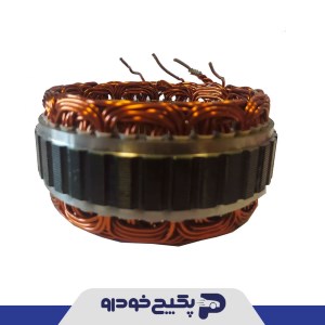 استاتور ( بالشتک ) دینام ( 65 امپر 4 سیم ) پراید و نیسان 509150 جی ای اس پی **