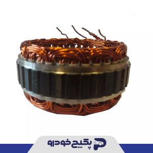 استاتور ( بالشتک ) دینام ( 65 امپر 4 سیم ) پراید و نیسان 509150 جی ای اس پی **