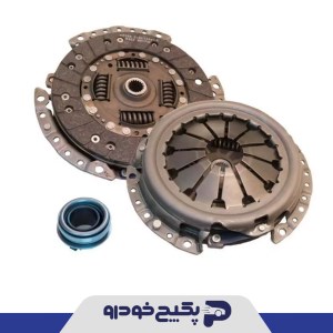 دیسک و صفحه و بلبرینگ کلاچ ( کیت کلاچ ) با بلبرینگ [ 200mm ] پراید وانت و تیبا 529901 جی ای اس پی ( نقدی )