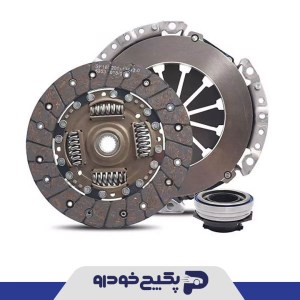 دیسک و صفحه و بلبرینگ کلاچ ( کیت کلاچ ) با بلبرینگ [ 215mm ] تیبا 529902 جی ای اس پی