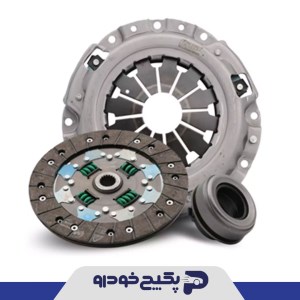 دیسک و صفحه و بلبرینگ کلاچ ( کیت کلاچ بهینه ) با بلبرینگ تیبا 529903 جی ای اس پی ( نقدی )