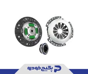 کیت کلاچ طرح والئو ( 200MM ) ( بابلبرینگ ) تیبا - پراید وانت 529905 جی ای اس پی