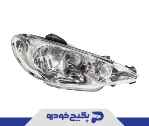 چراغ جلو راست پژو 206 20010 مدرن