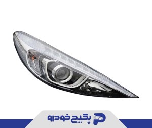 چراغ جلو راست پژو 207 20012 مدرن