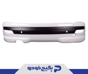 پوسته سپر عقب سفید با فلاپ پژو 207 20047 امیران