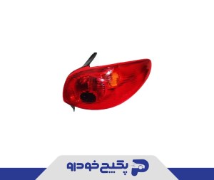 چراغ خطر عقب راست پژو 206 هاچبک 20050 فن اوران