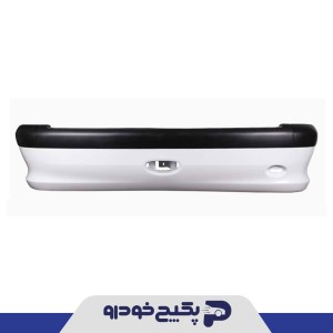 مجموعه سپر عقب سفید پژو 206 20074 میبا پلیمر