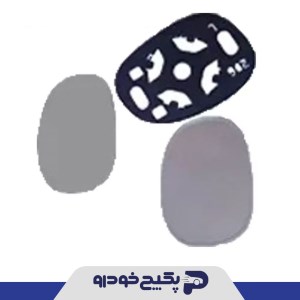 مجموعه شیشه اینه دستی راست پژو 206 208934 جی ای اس پی