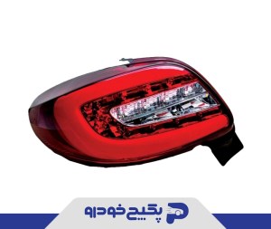چراغ خطر عقب راست قرمز سفید پژو 207 210153 NG CO
