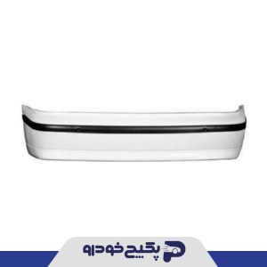 سپر عقب سفید ( قدیم ) سمند 30082 میبا پلیمر