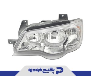 چراغ جلو چپ دستی با قابلیت نصب موتور پراید 131 50117 فن اوران