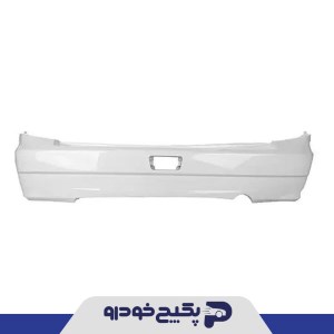 سپر عقب سفید پراید 111 50141 رادیکال