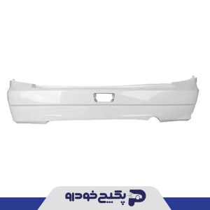 سپر عقب سفید پراید 111 50175 میبا پلیمر
