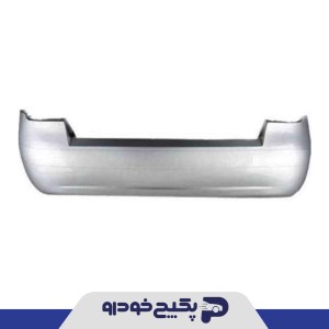 سپر عقب نقره ای تیبا 50177 میبا پلیمر